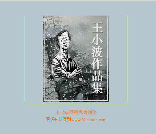 王小波作品集电子书 人教版