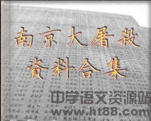 南京大屠杀资料合集电子书 语文版